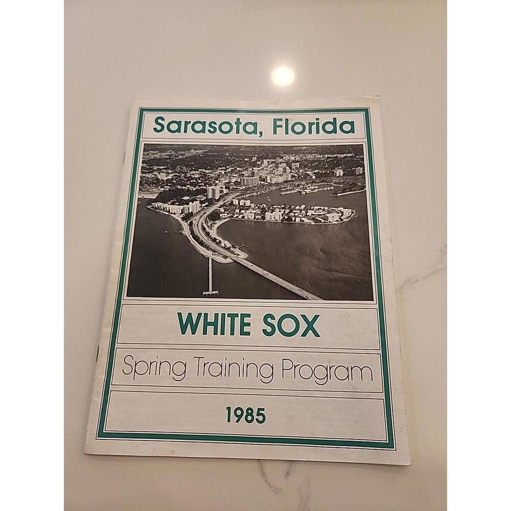 1985 Chicago White Sox Spring Training Program (vs. Balt. Orioles)